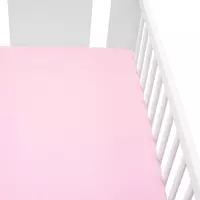Hoeslaken 60x120 cm Lichtroze Jersey Katoen Ledikant
