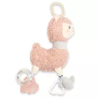 Knuffel Lama - Pluche Bijtring & Grijpspeelgoed
