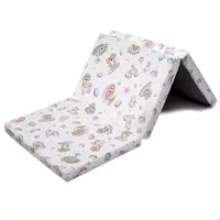 Opvouwbare Babymatras - Koala Roze - 120x60x5 cm