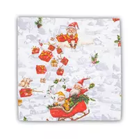 Kussensloop Kerstprint - 40x40 cm - Babykamer