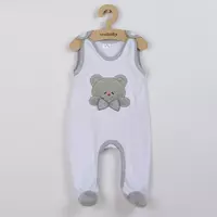 Romper - 3D teddybeer - Maat 74 (6-9 maanden) - Katoen