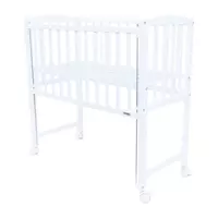 Kinderbed MATEO - Wit - Aanschuifbed Ledikant - 90 x 40 cm