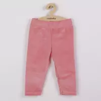 Leggings - Babybroekje - Maat 68 (4-6 maanden) - Effen Roze
