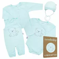 Baby Kleding Set - Vestje Romper Muts - 100% Katoen - Maat 56 (0-3 maanden)