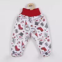 Kleding - Kerstbroekje - 100% katoen - Maat 56 (0-3 maanden)