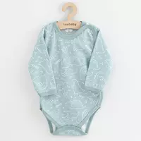 Romper - Dino - Lange Mouwen - 100% Katoen - Maat 50 - Baby Kleding
