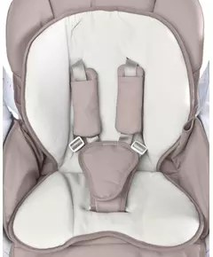 Kinderstoel en schommelstoel beige indigo