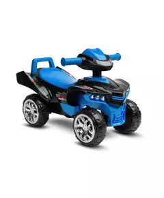 Loopauto en duwwagen donkerblauw Mini Raptor