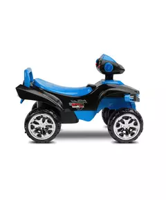Loopauto en duwwagen donkerblauw Mini Raptor