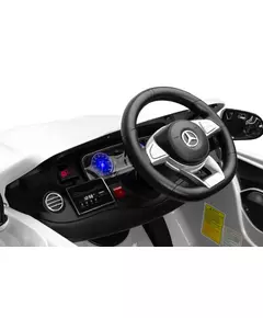 Elektrische kinderauto wit Mercedes AMG S63