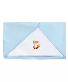 Terry badhoes Blauw Vos 100x100
