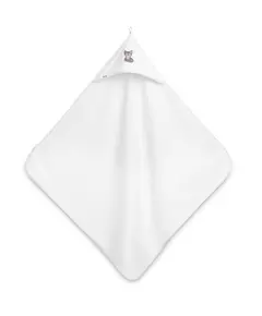 Witte Wolf Baddoek Kap 100x100 cm