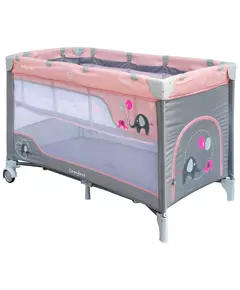 Reisbedje Roze Olifanten - Opvouwbaar Campingbedje