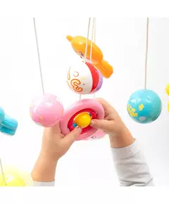Muziekmobiel met Lichtprojector voor Wieg & Kinderkamer