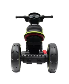 Elektrische Politie Motorfiets Groen - Stabiele Wielen