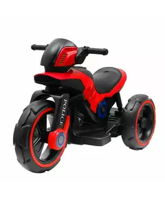 Elektrische motorfiets - Rood/zwart - Stoer ontwerp