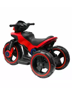 Elektrische motorfiets - Rood/zwart - Stoer ontwerp