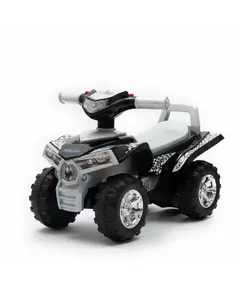 Kinderquad Speelgoedvoertuig - Zwart-grijs - Geluid