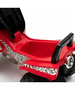 Kinderquad Speelgoedvoertuig - Zwart-grijs - Geluid