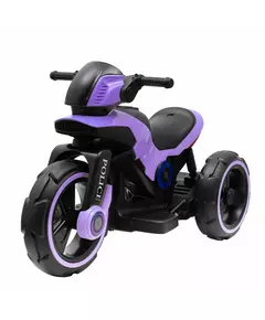 Elektrische Motorfiets - Paars/Zwart - Kindermotor