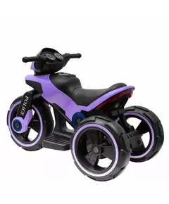 Elektrische Motorfiets - Paars/Zwart - Kindermotor