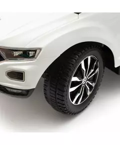 Volkswagen Kinderloopauto Wit - Duwstang