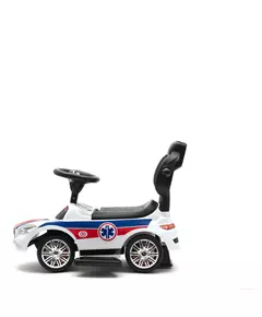 Loopauto Ambulance Wit met Duwstang en Veiligheidsbeugel