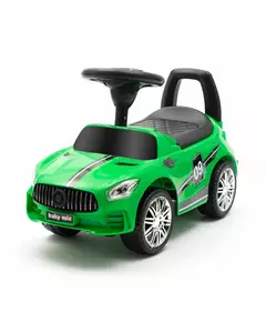 Groene Loopauto - Ergonomische Raceauto met Geluiden