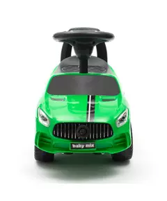 Groene Loopauto - Ergonomische Raceauto met Geluiden
