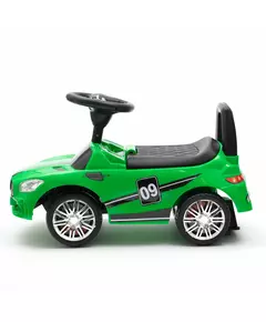 Groene Loopauto - Ergonomische Raceauto met Geluiden