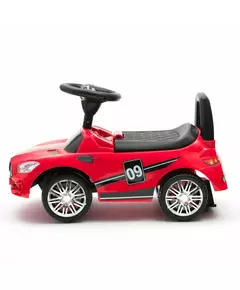 Loopauto - Sportief Rode Peuterspeelgoed met Racestreep