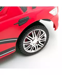 Loopauto - Sportief Rode Peuterspeelgoed met Racestreep