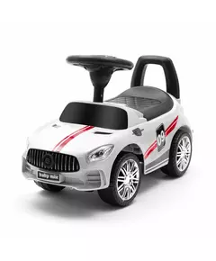 Loopauto Wit - Sportief Ontwerp met Rugleuning
