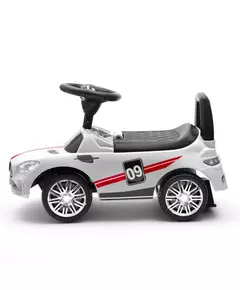 Loopauto Wit - Sportief Ontwerp met Rugleuning