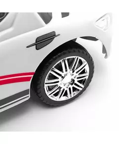 Loopauto Wit - Sportief Ontwerp met Rugleuning