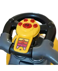 Roze Peuterauto - Kinderloopauto Met Duwstang