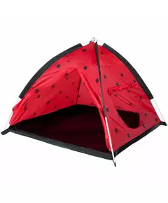 Kindertent Lieveheersbeestje Rood met Tunnel