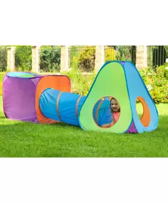 Speelset - Kubus met Tent & Tunnel - Peuterspeelgoed