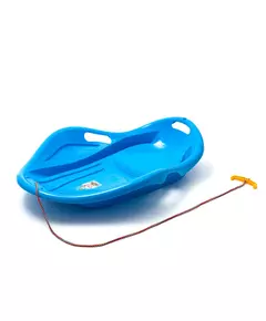 Felblauwe Lichtgewicht Kinder Sneeuwslee met Handgrepen
