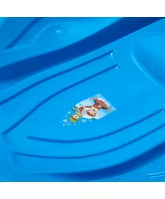 Felblauwe Lichtgewicht Kinder Sneeuwslee met Handgrepen