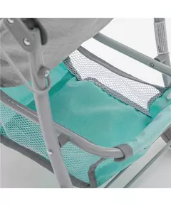 Sportwandelwagen Lichtgrijs Mintgroen Ergonomisch