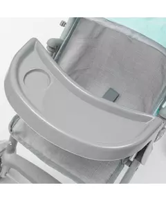 Sportwandelwagen Lichtgrijs Mintgroen Ergonomisch