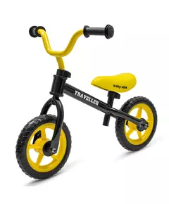 Loopfiets Zwart - Lichtgewist peuterfiets