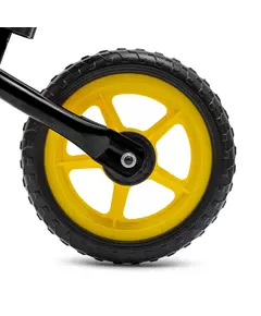 Loopfiets Zwart - Lichtgewist peuterfiets