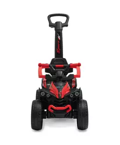 Sporty Kindervoertuig Quad/ATV met Duwstang