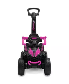 Quad Kids Loopauto - Zwart Roze - Buitenspeelgoed