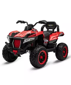 Elektrische Rode Quad 4x4 voor Kinderen - Off-road ATV