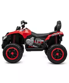 Elektrische Rode Quad 4x4 voor Kinderen - Off-road ATV
