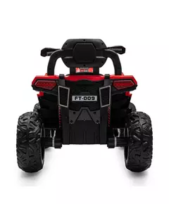 Elektrische Rode Quad 4x4 voor Kinderen - Off-road ATV