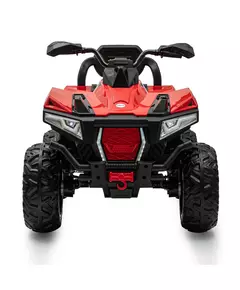 Elektrische Rode Quad 4x4 voor Kinderen - Off-road ATV
